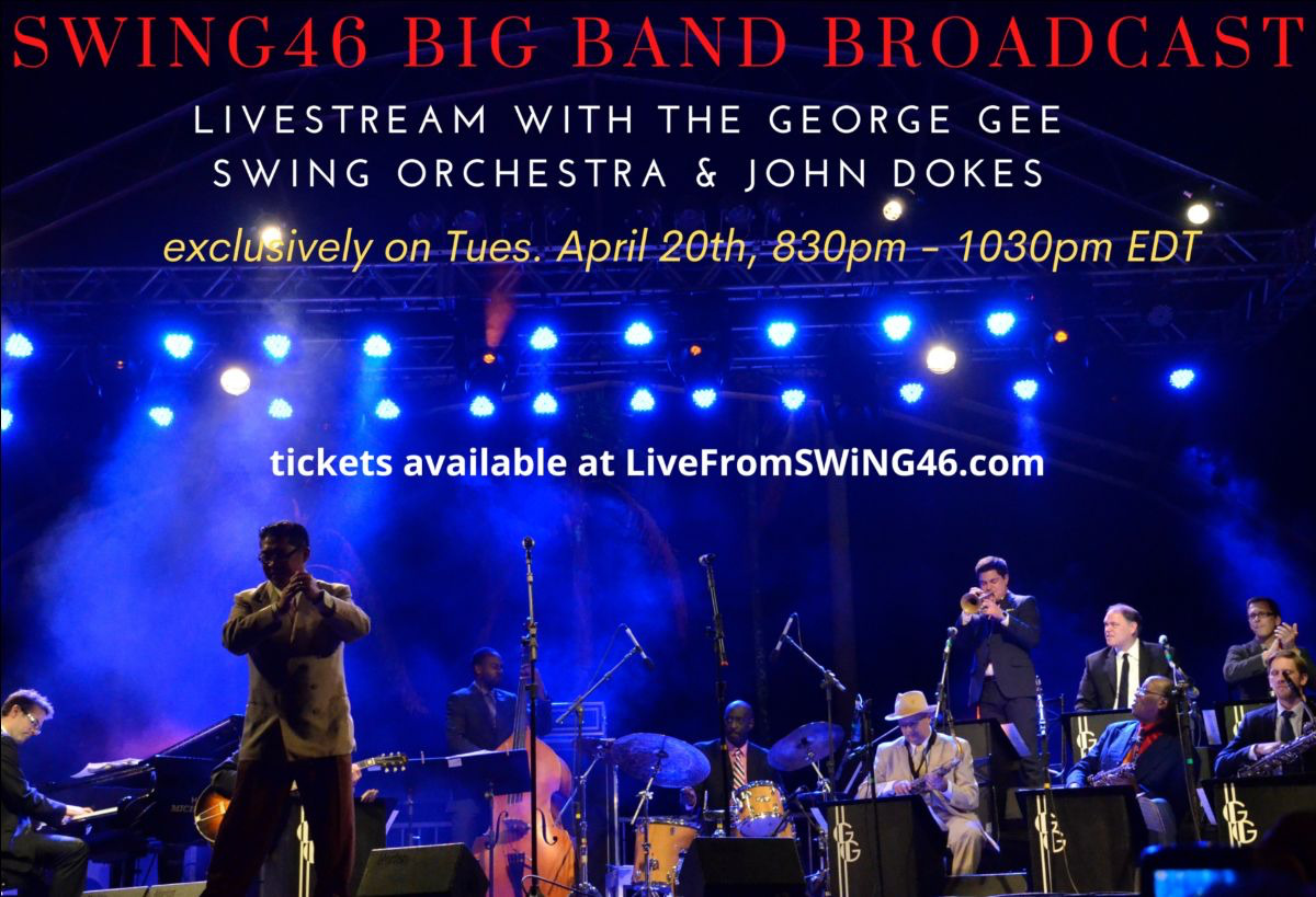 BIG BAND BROADCAST Tuesday April 20