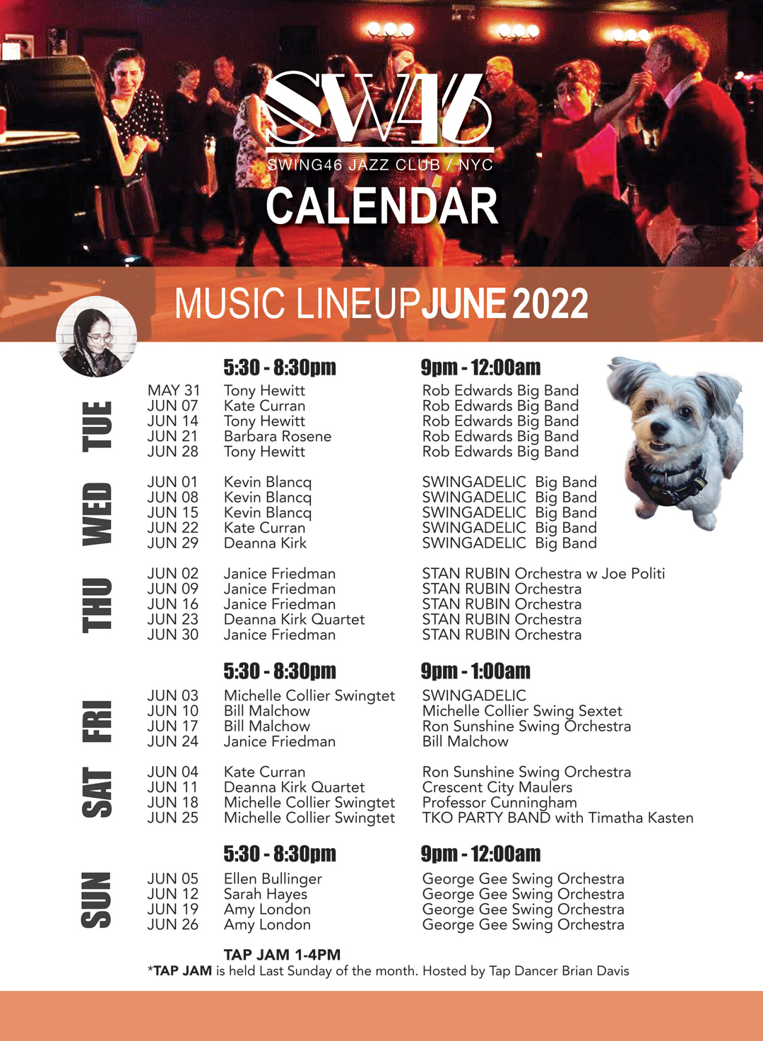 The JUNE music CALENDAR poster is here!