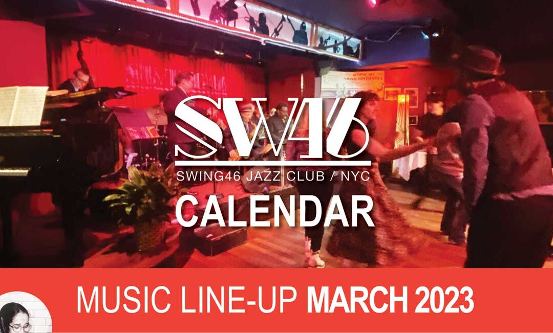 March music line-up calendar