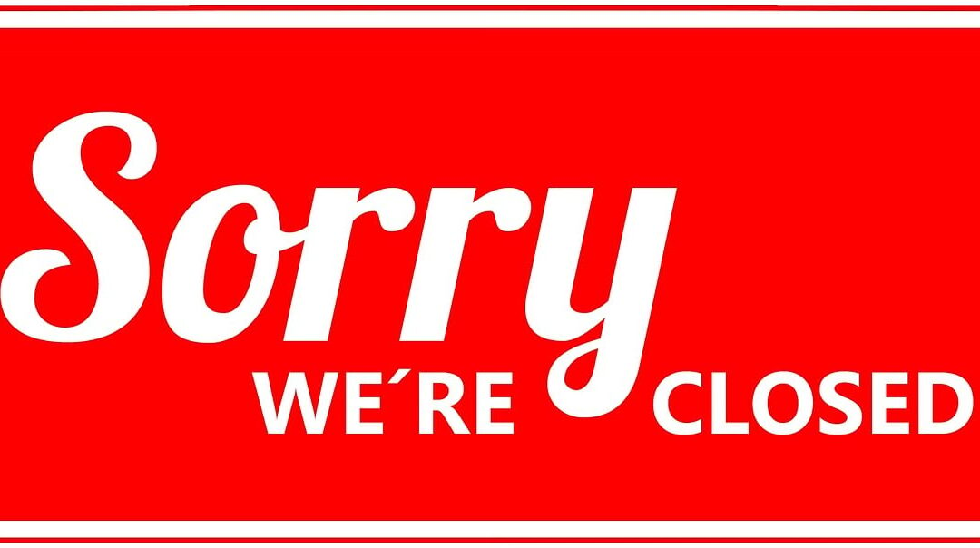 CLOSED TONIGHT THRU WED